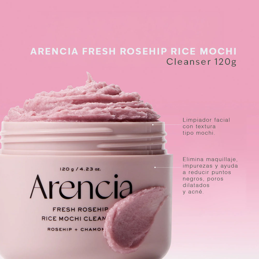 FRESH ROSEHIP RICE MOCHI CLEANSER (LIMPIADOR FACIAL)